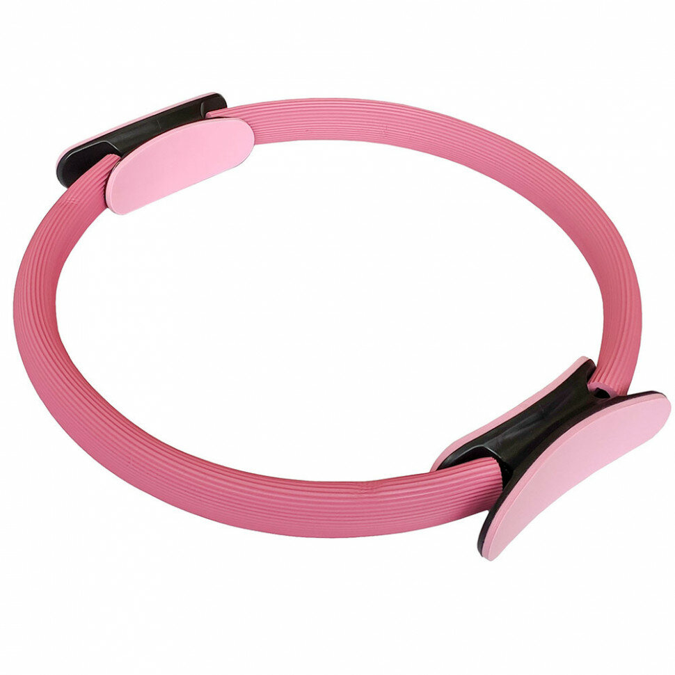 Кольцо для пилатеса PLR-100, 38 см, розовое