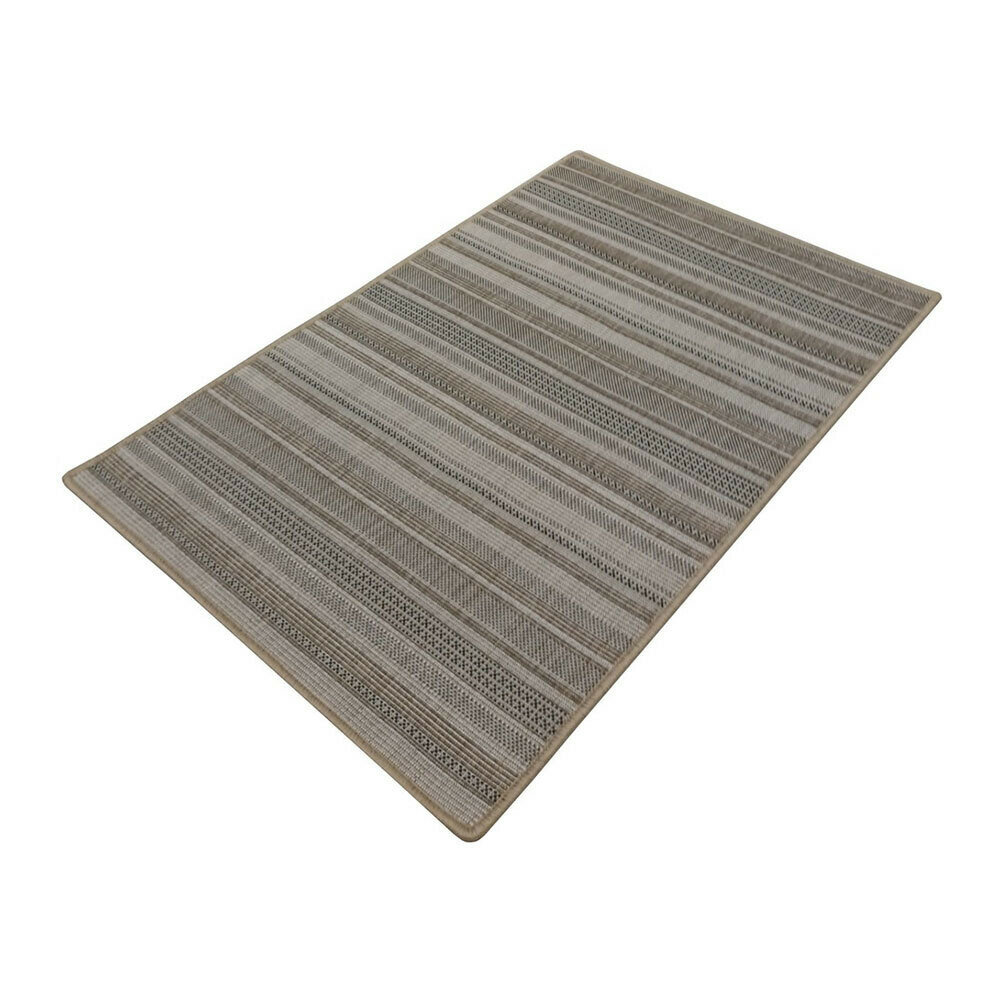 фото Ковер 0,66х1,1 м прямоугольный Эридан бежевый безворсовый