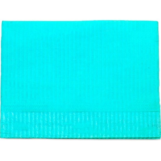 Стоматологическая непромокаемая салфетка Медтест 33 х 45 см, Синяя (50 шт/уп)
