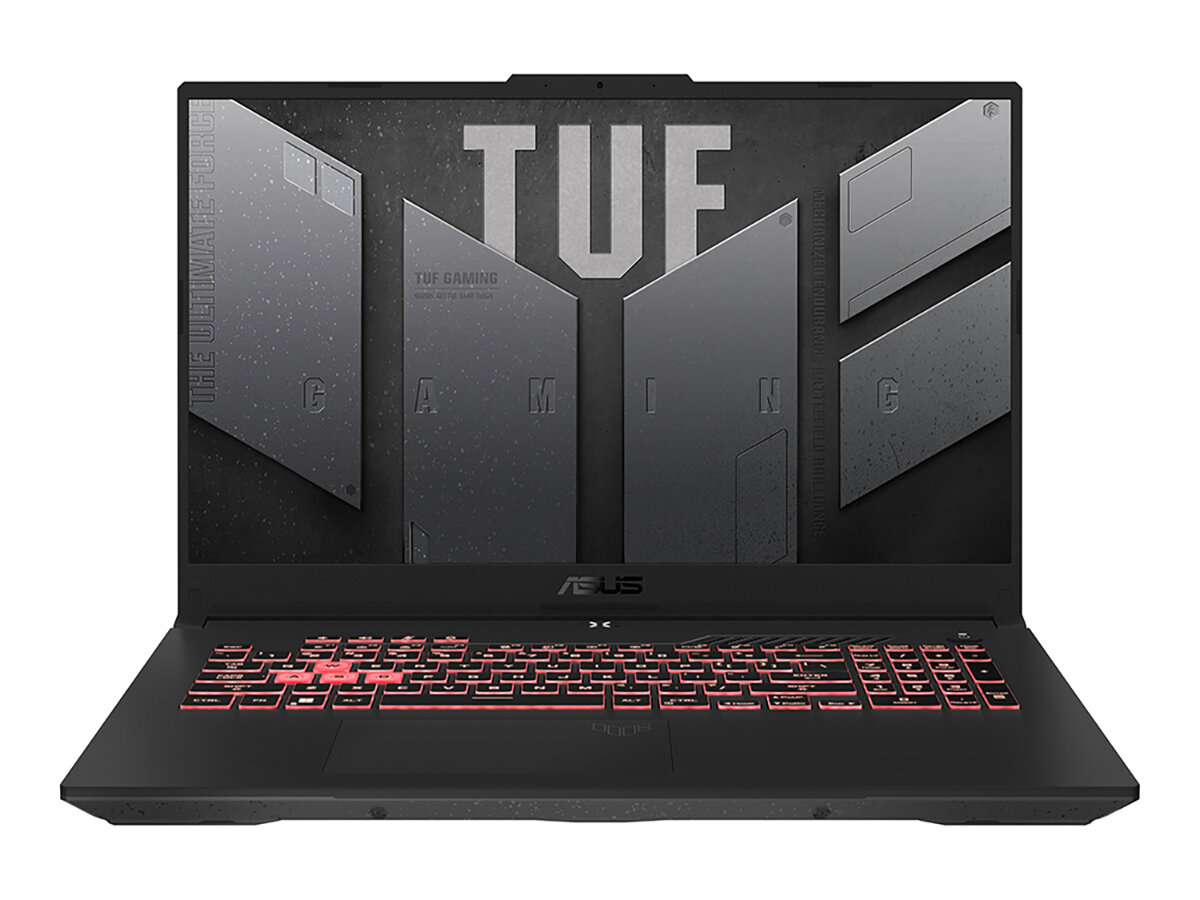 Ноутбук ASUS TUF Gaming A17 2023 FA707NV-HX064 90NR0E35-M003R0 (17.3" Ryzen 5 7535HS 16Gb/ SSD 1024Gb GeForce® RTX 4060 для ноутбуков) Серый