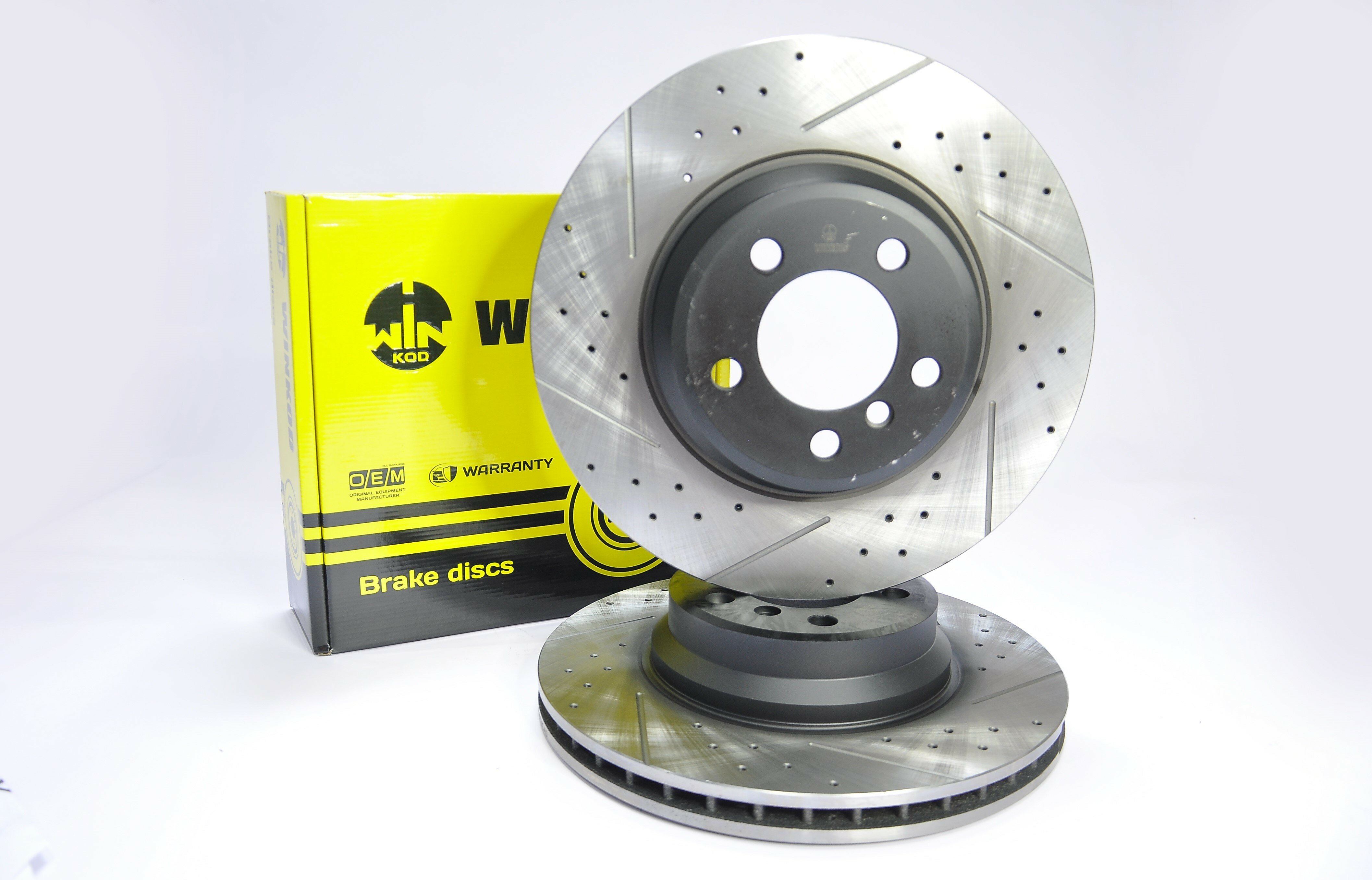 Тормозной диск передний WBD0355 для BMW (E60 E61 E63 E64 E67) OEM BMW 34116750267