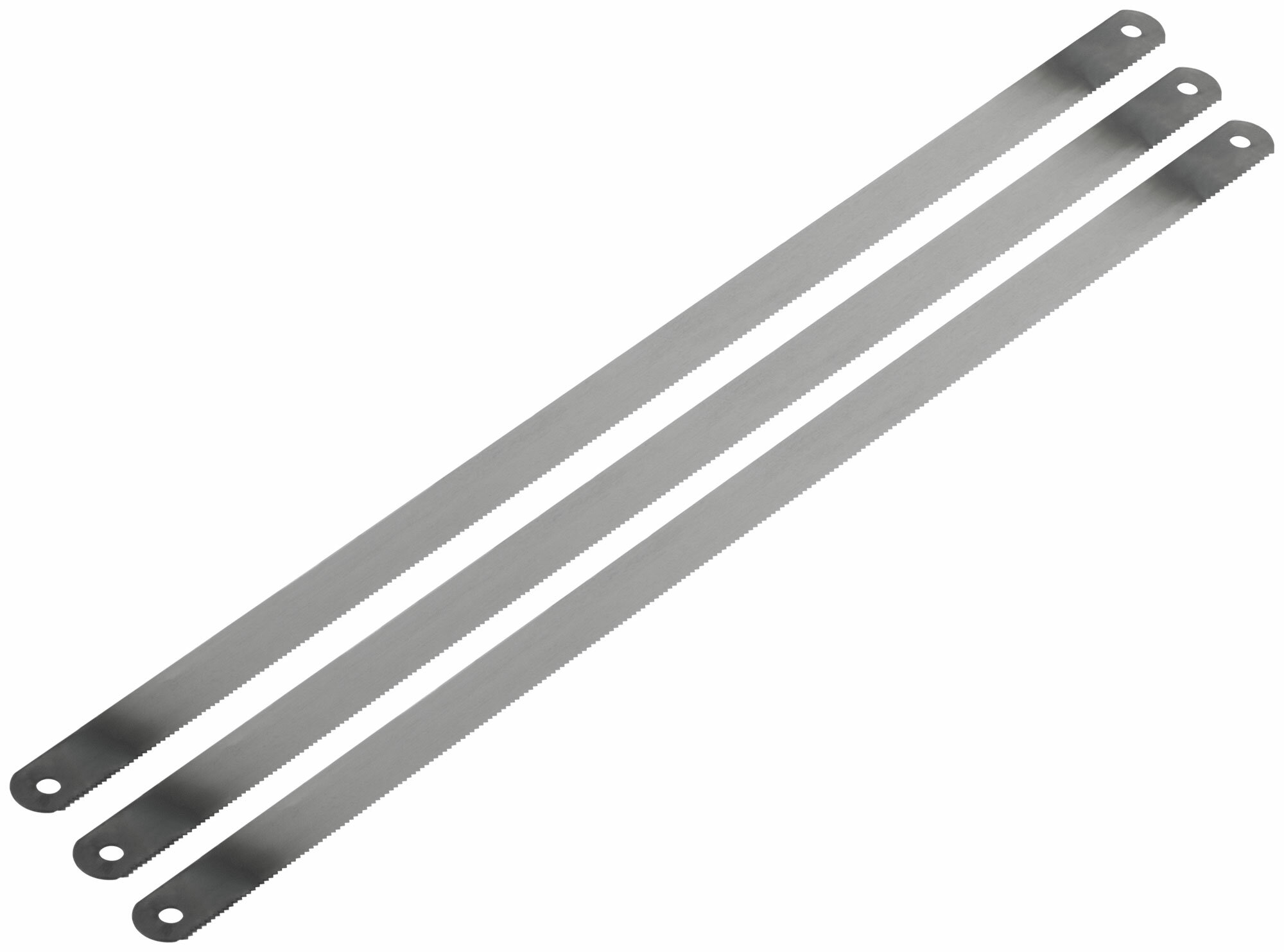 Полотна ножовочные по металлу 300х12 мм, инструментальная сталь, 3 шт. ( 24 ТPI ), ПВХ конверт
