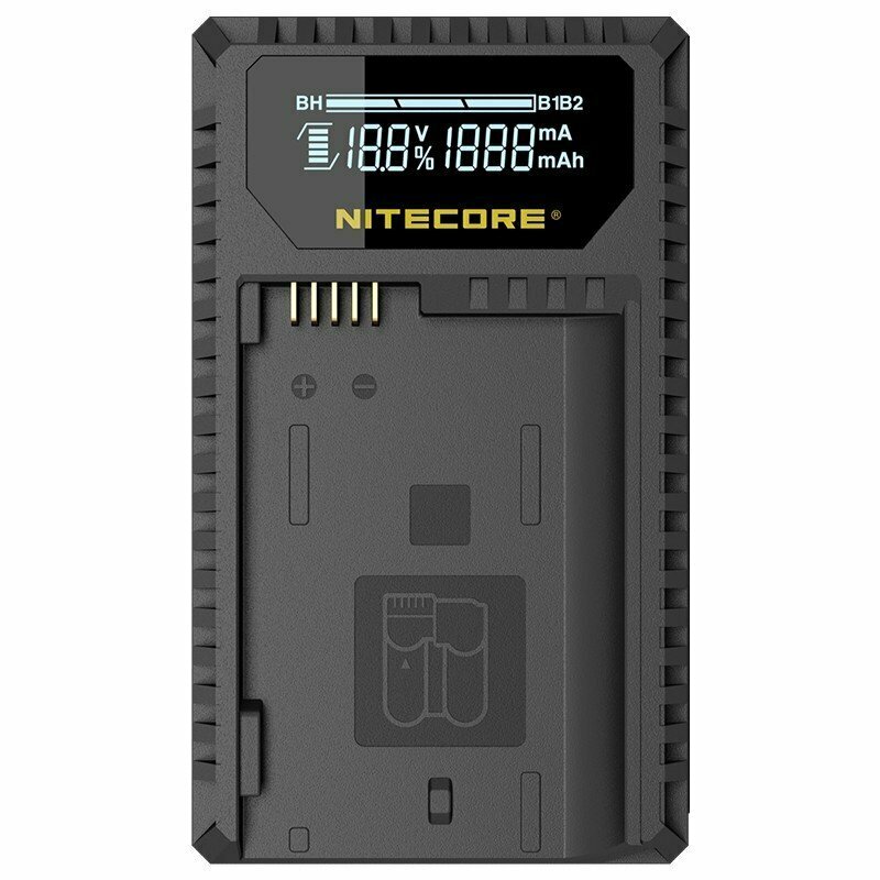 Зарядное устройство Nitecore UNK1 Dual Slot USB Charger для аккумуляторов EN-EL14/EN-EL14a и EN-EL15