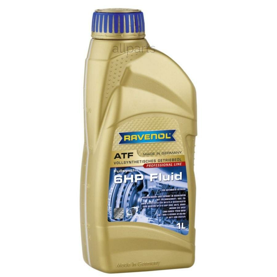 RAVENOL 4014835732711 Масло трансмиссионное RAVENOL ATF 6 HP Fluid (1л)