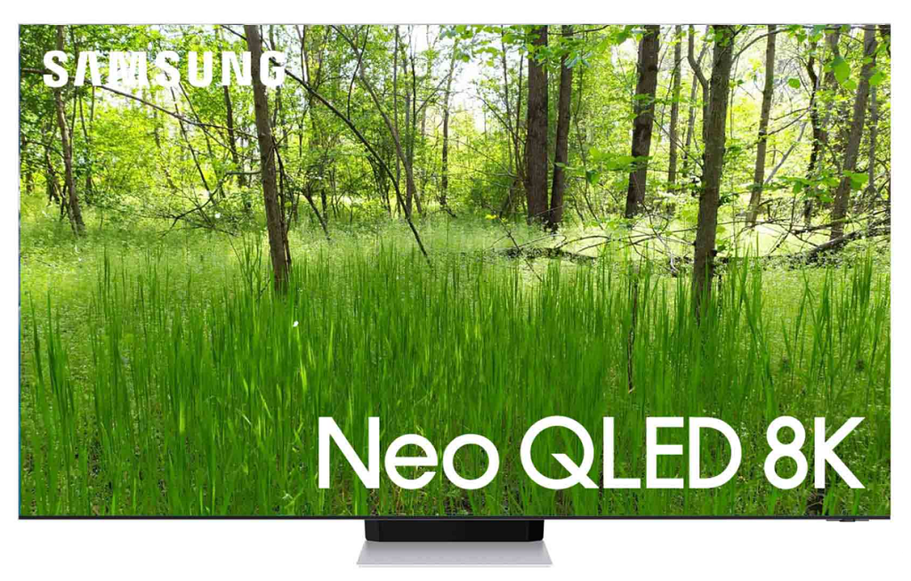 Телевизор Samsung Series 9 QE65QN900BUXCE, 65", Neo QLED, 8K Ultra HD, нержавеющая сталь - фото №1