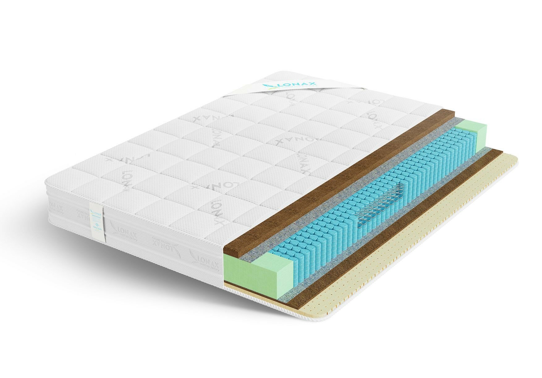 Матрас Lonax Cocos Medium Light S1000 80х195