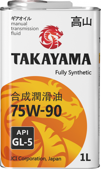 Масло трансмиссионное "TAKAYAMA SAE 75W90 API GL-5" 1л. металл