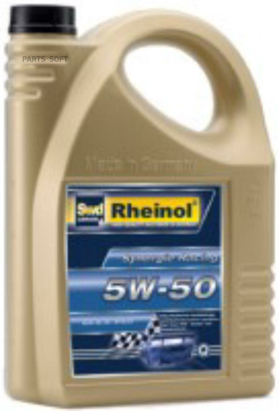 Синтетическое моторное масло Rheinol Synergie Racing 5W-50