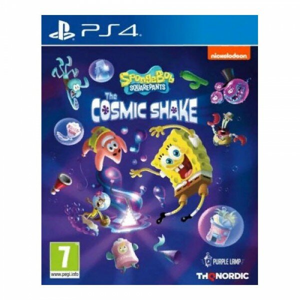 Игра для PlayStation 4 SpongeBob SquarePants: The Cosmic Shake