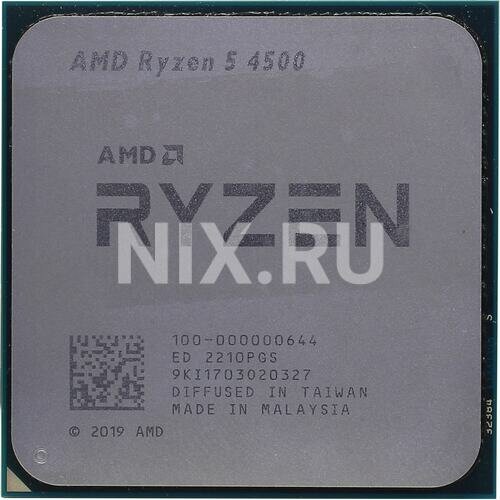 Процессор AMD Ryzen 5 4500 AM4 6 x 3600 МГц