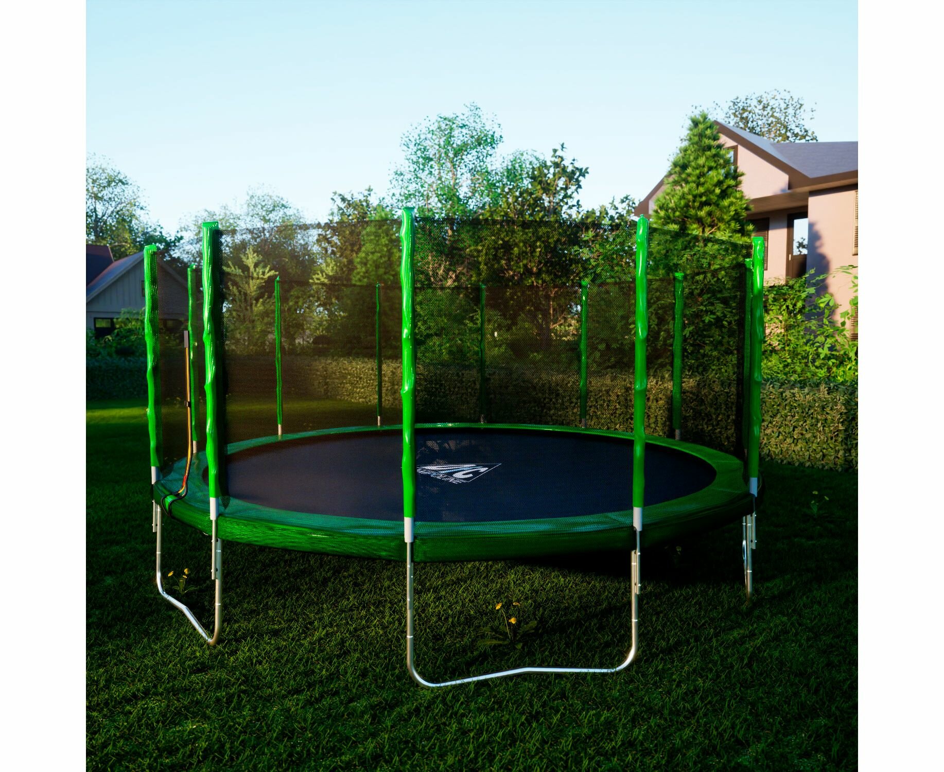 Батут DFC Trampoline Fitness с сеткой 16FT-TR-LG (488 см)