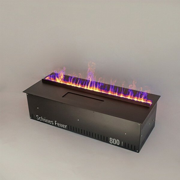 Очаг для электрокамина Schones Feuer 3D FireLine 800 + Blue Effect Flame (BASE)
