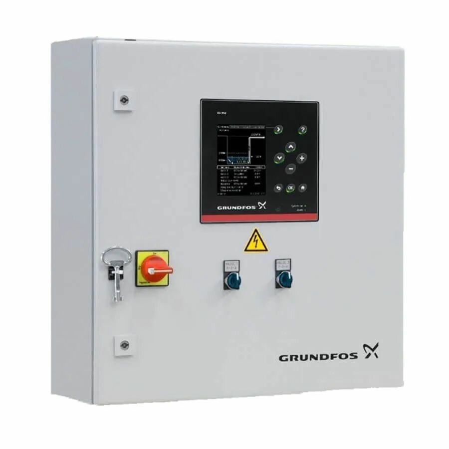 Шкаф управления 3 -мя циркуляционными/повысительными насосами мощностью 11 кВт (с PTC) Grundfos Control MPC-EF 3x11 ESS-II+Ops