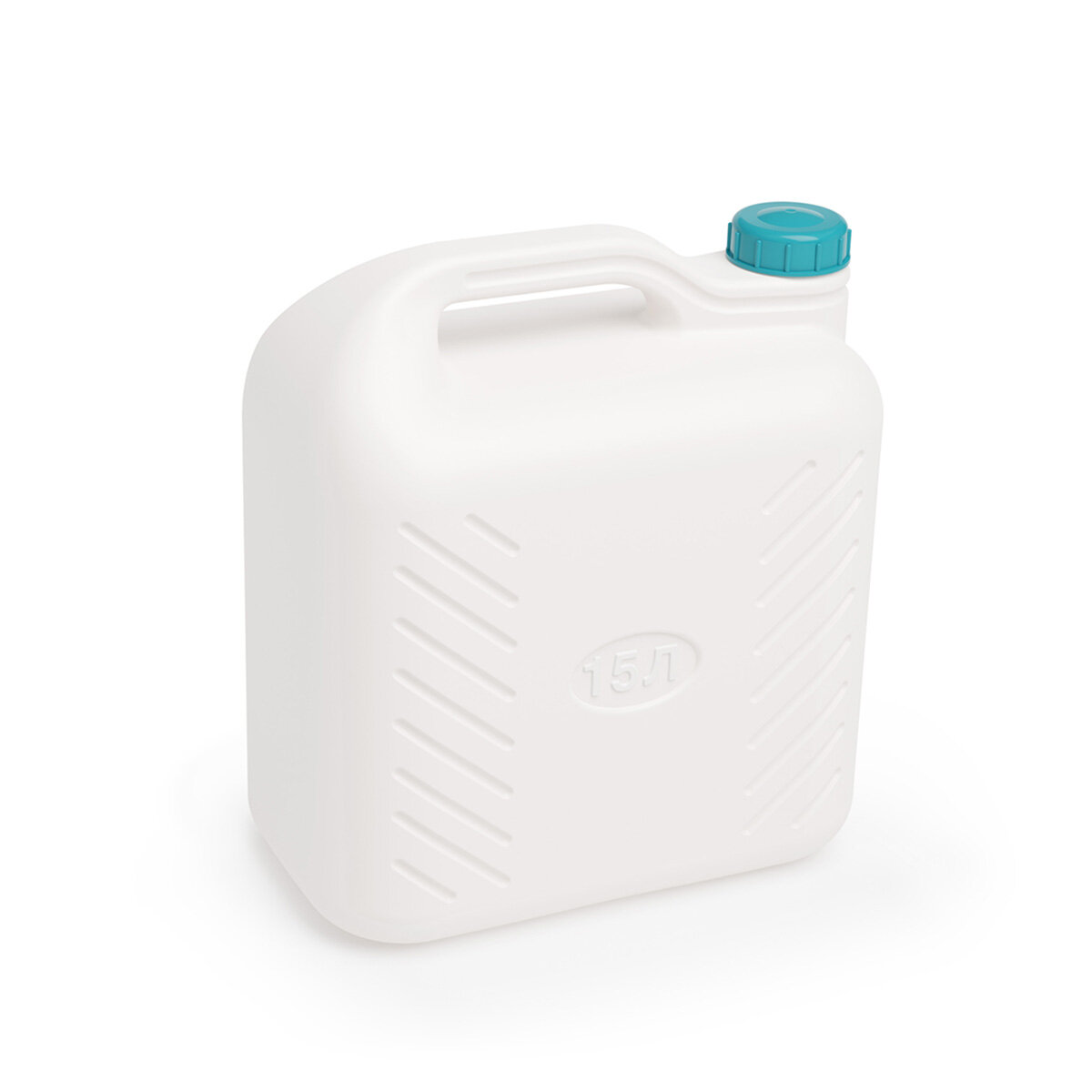 фото Канистра Альтернатива Гарант, 15 л, белая