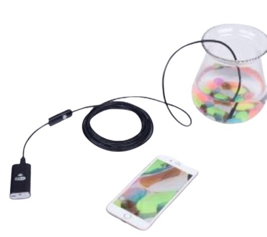 Эндоскоп iOS android WIFI мягкий кабель 2 метра 8мм - endoscope_wifi