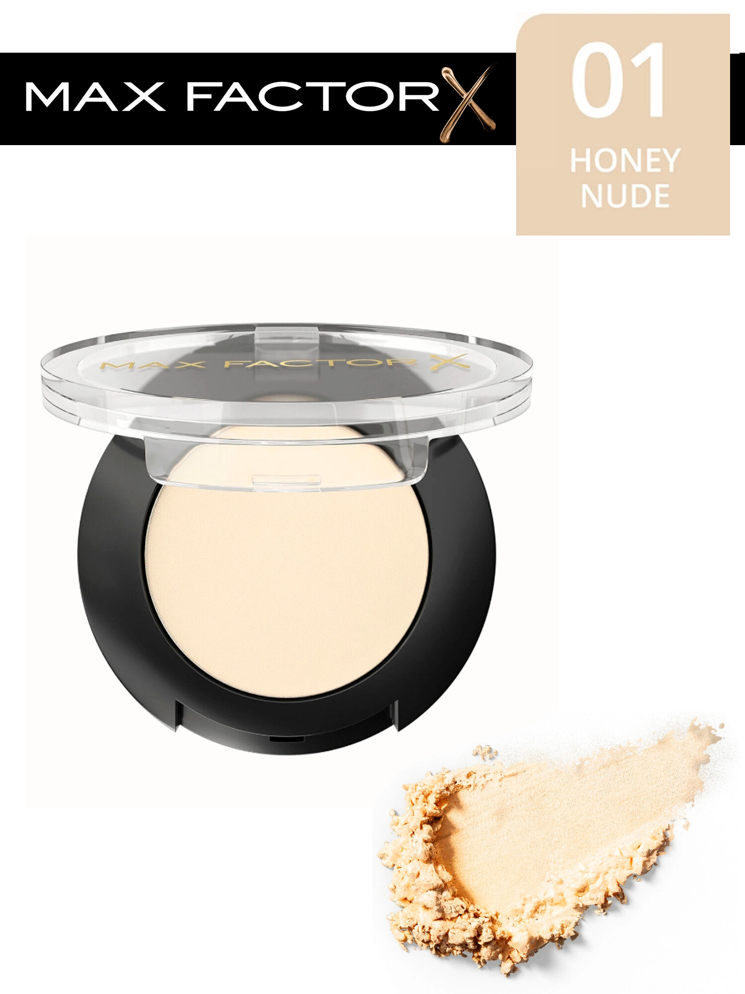 Тени для век Max Factor WILD SHADOW POT 01 HONEY NUDE