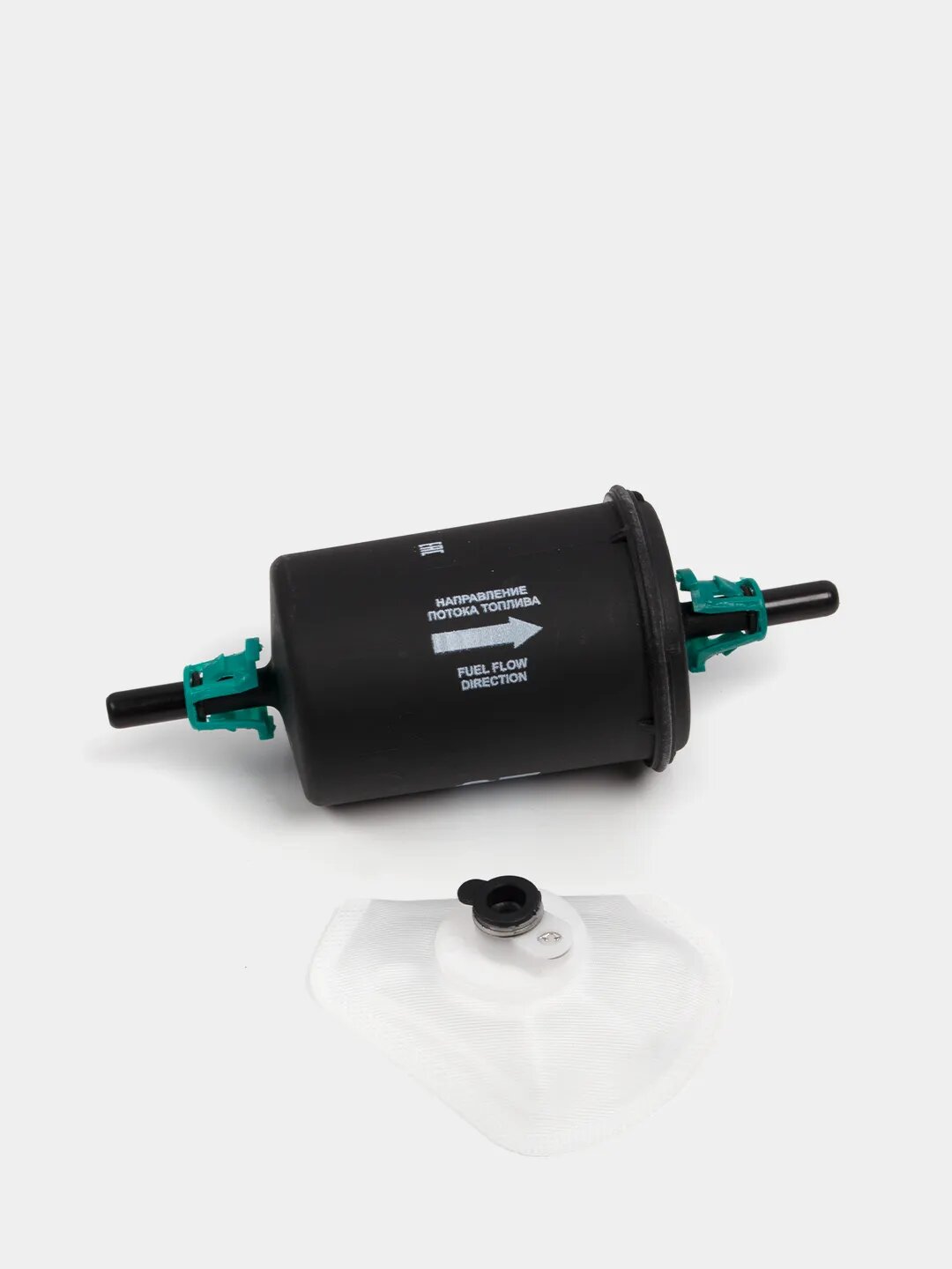 Фильтр топливный для ВАЗ, инжектор под клипсу комплектация Комплект (фильтр+сетка)