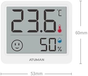 Датчик температуры, влажности Atuman Duka TH mini