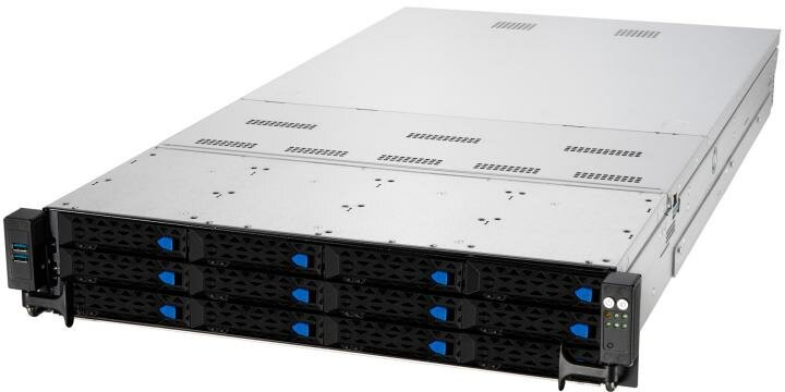 Сервер в корпусе высотой 2U Никс aS9600/pro2U S924B2Ni Xeon Silver 4314/256 ГБ/1 x 1 Тб SSD/A100/Aspeed AST2600