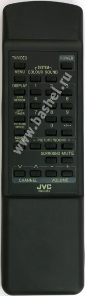 JVC RM-C463-1H TV, Пульт ДУ электротовар