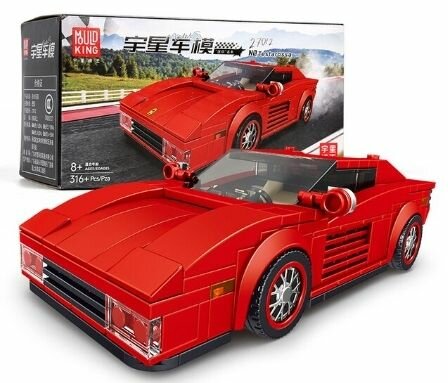 Конструктор MOULD KING 27012 Ferrari Testarossa 316 деталей