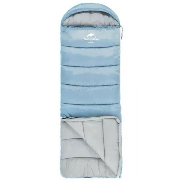Спальный мешок Naturehike U250 (Левый), голубой