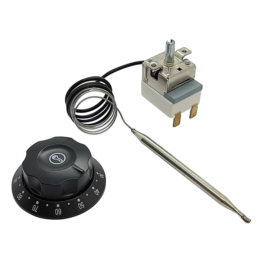 фото Капиллярный термостат WKC-90S2 16A/250В АС с рукояткой