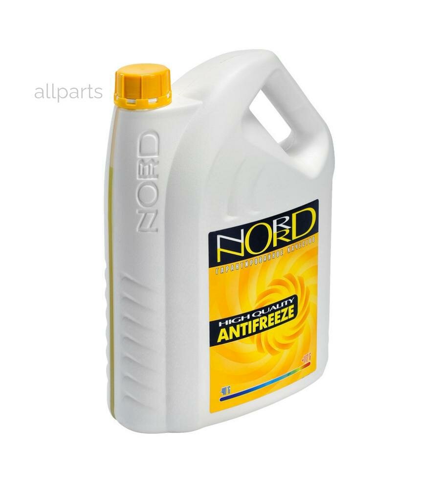 NORD NY 20423 Антифриз NORD High Quality Antifreeze готовый -40C желтый 5 кг NY 20423