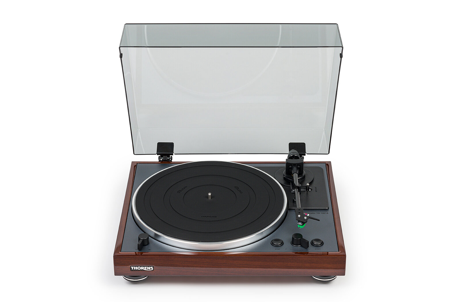 Проигрыватель виниловых дисков Thorens TD 102 A highgloss walnut