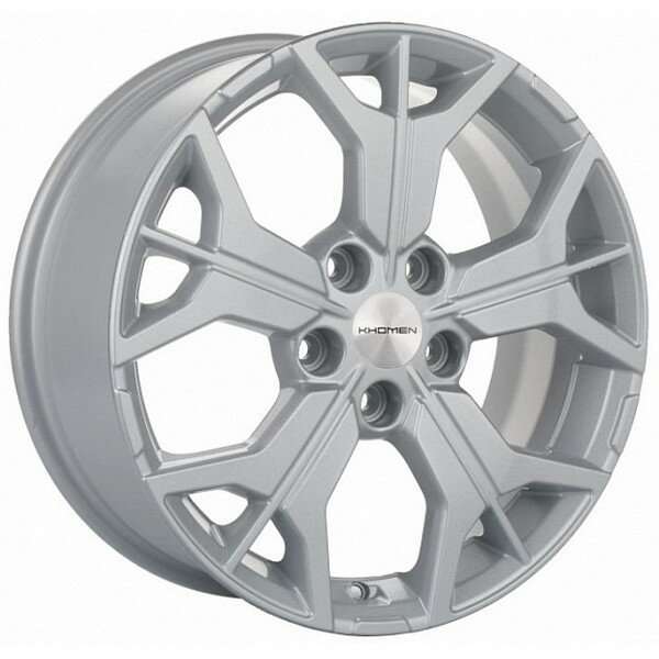 Колесный диск Khomen Wheels KHW1715 7x17 5*112 ET40 57,1 F-Silver-FP