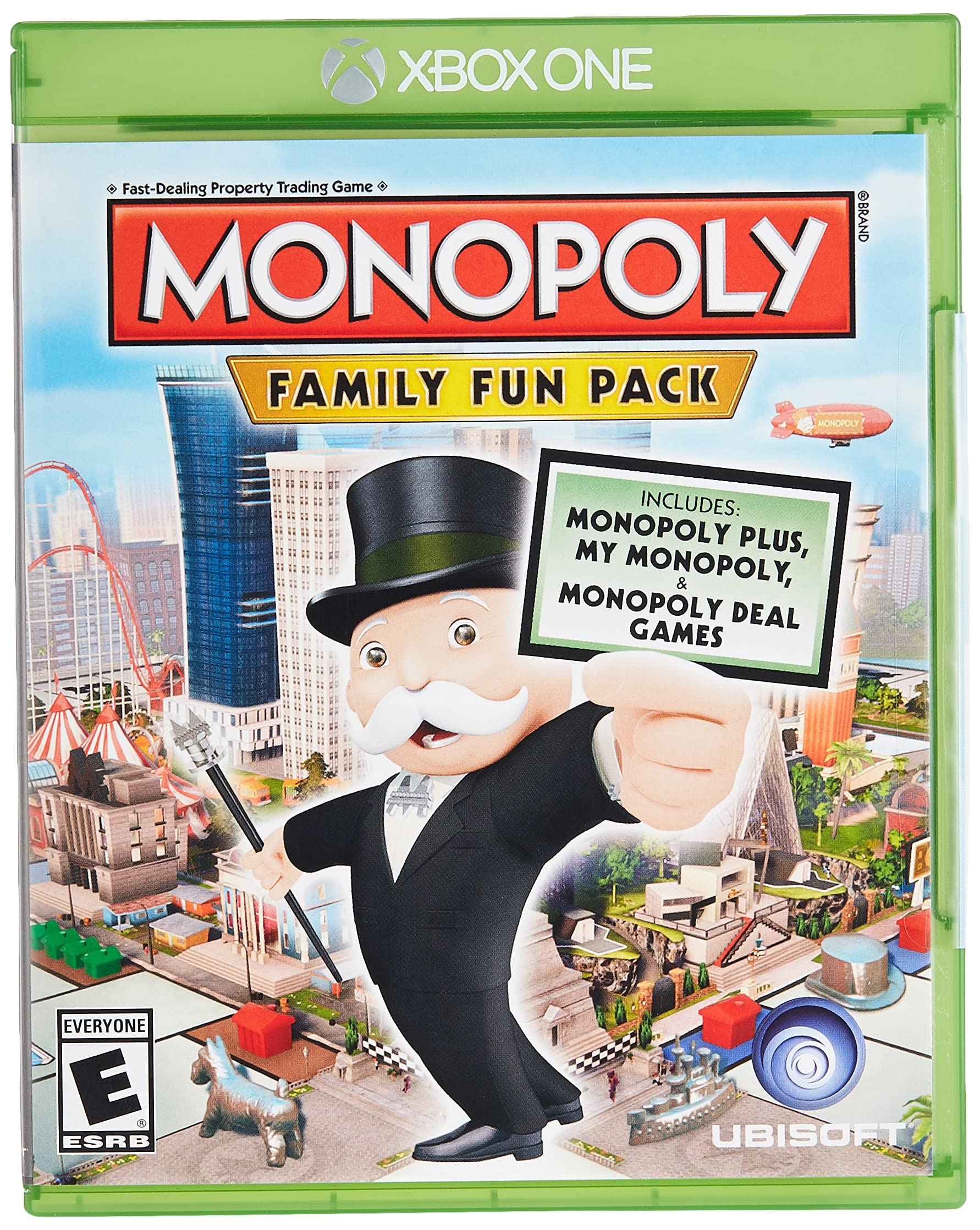 Игра Monopoly Family Fun Pack (3в1) для Xbox One Series x|s русский язык электронный ключ Аргентина