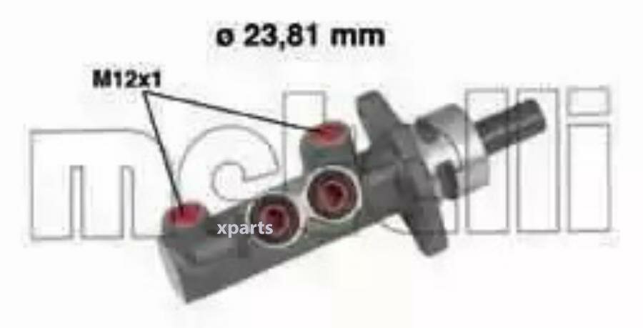 METELLI 05-0488 Главный тормозной цилиндр