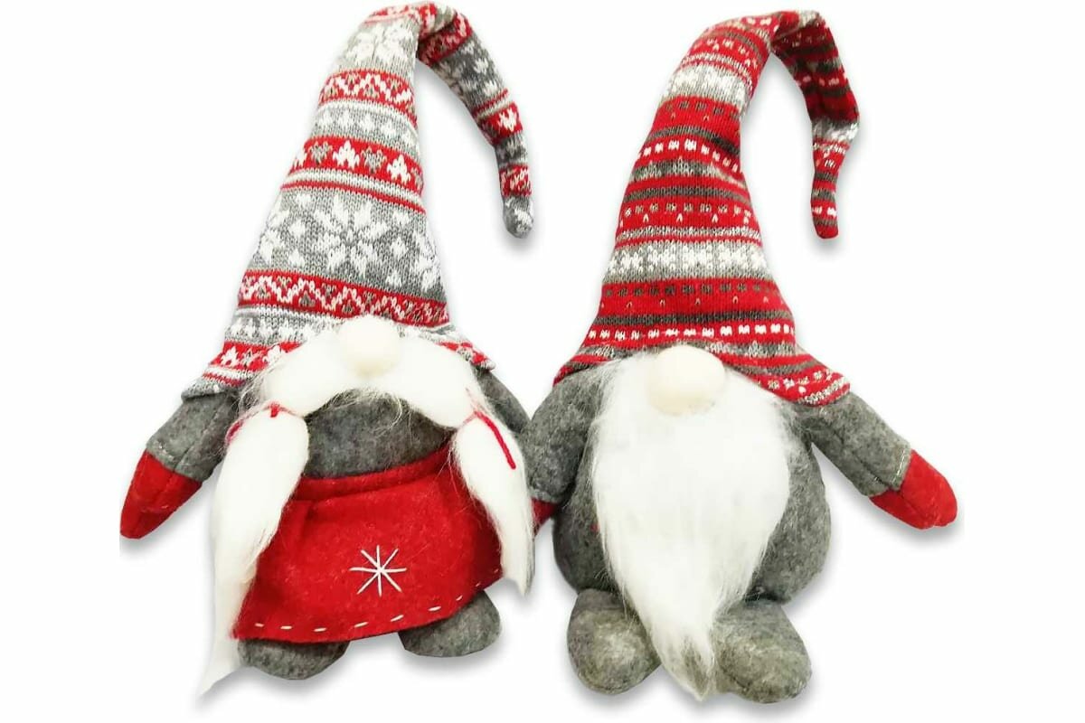 фото Магия праздника Фигурка Декор для елки Гном 45 см MAG1960