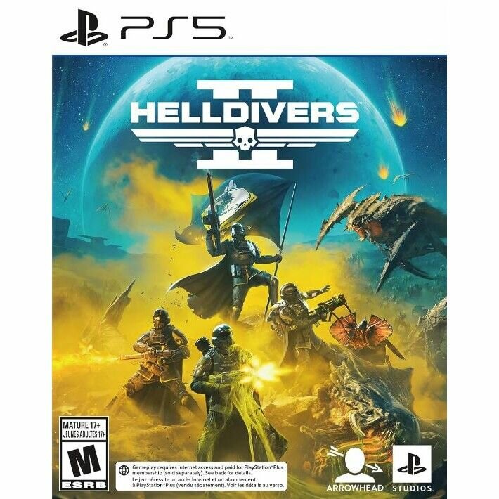 Игра Helldivers 2 (PS5, русские субтитры)