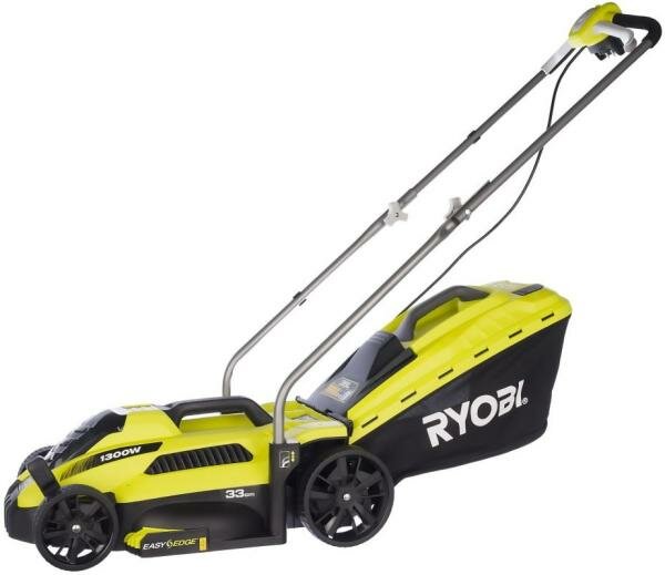 Электрическая газонокосилка RYOBI RLM 13E33S, 1300 Вт, 33 см