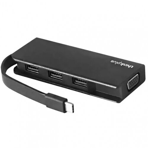 Мультифункциональная док-станция Lenovo ThinkPlus USB-C 4-in-1 Hub (4X90W86497)