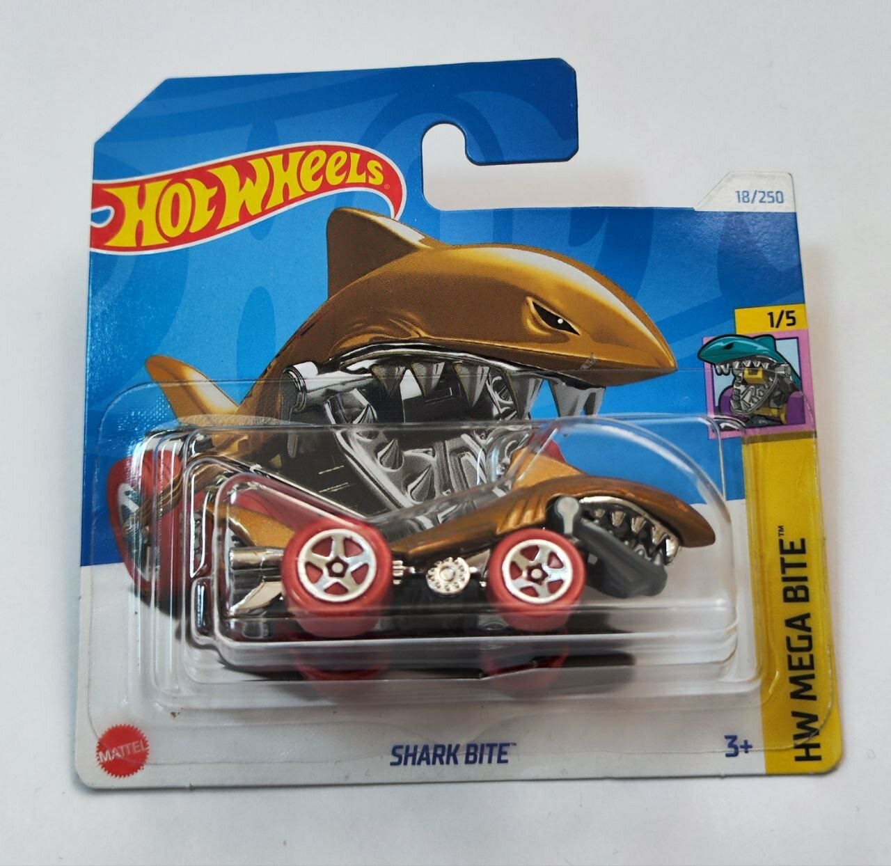 Hot Wheels Машинка базовой коллекции SHARK BITE 5785/HTC01