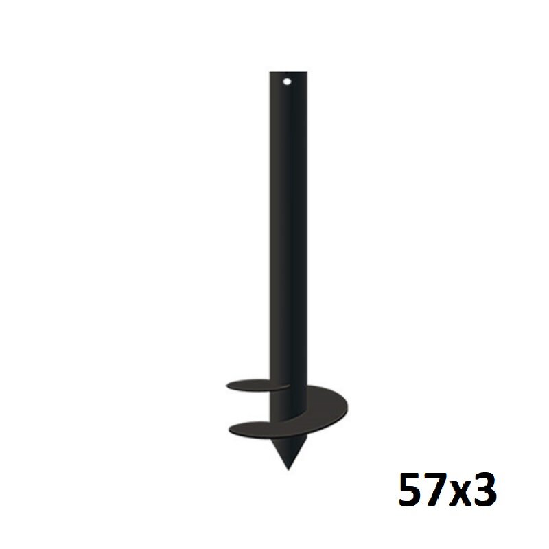 Винтовая свая 57х3 длина 1.5 м