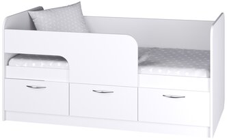 VERA-mebel детская кровать Радуга-2, 180х80см., цвет белый