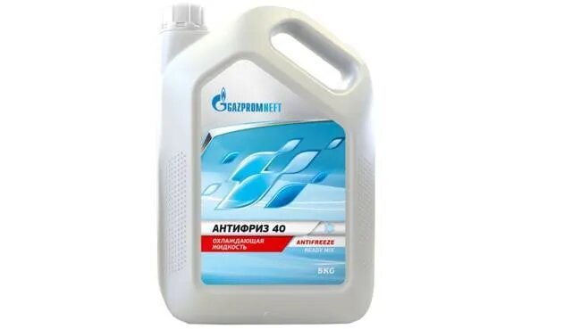 GAZPROMNEFT 2422210173 Антифриз Gazpromneft 40 готовая красный 5 кг 2422210173