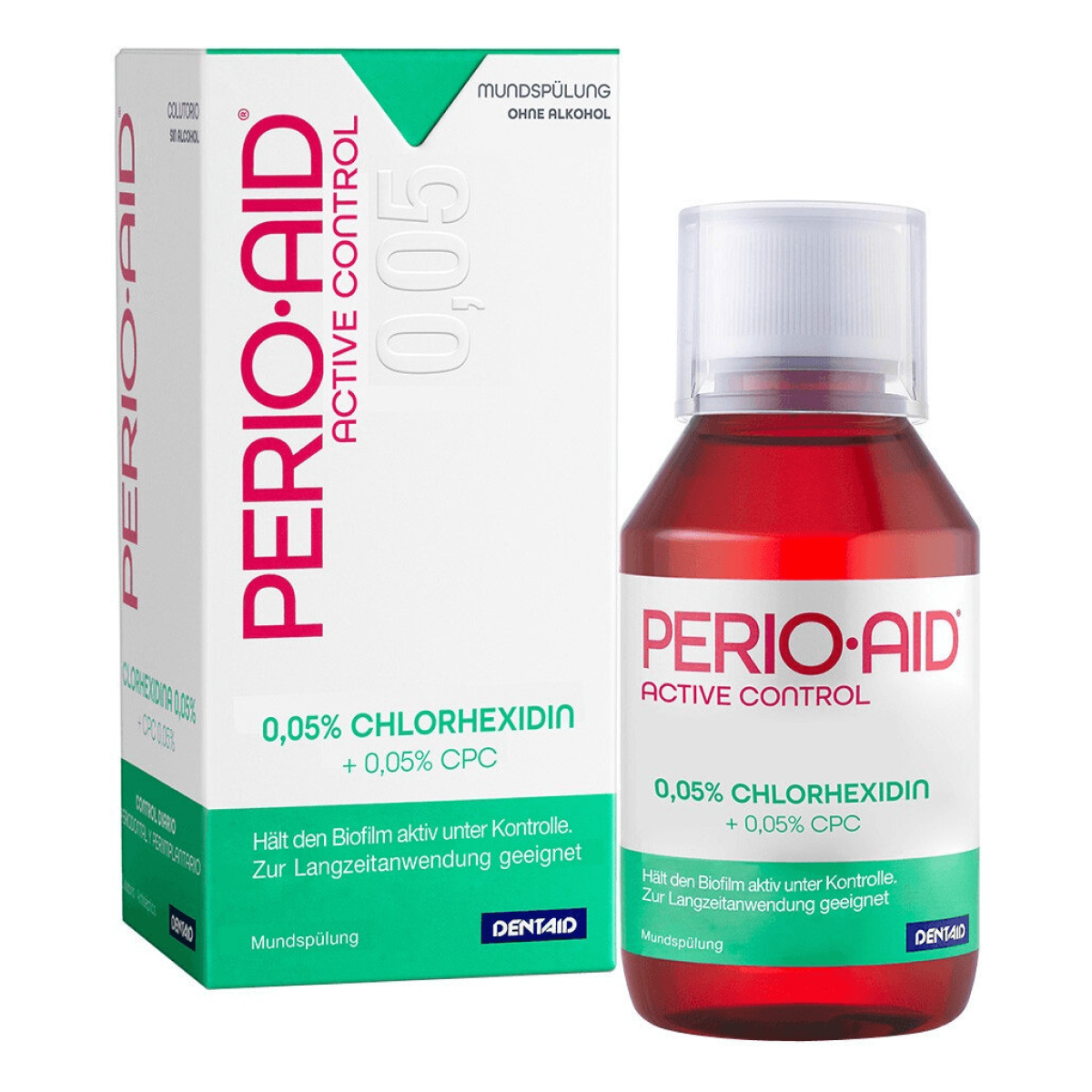 Ополаскиватель Perio-Aid Active Control с хлоргексидином 0,05%, 150 мл