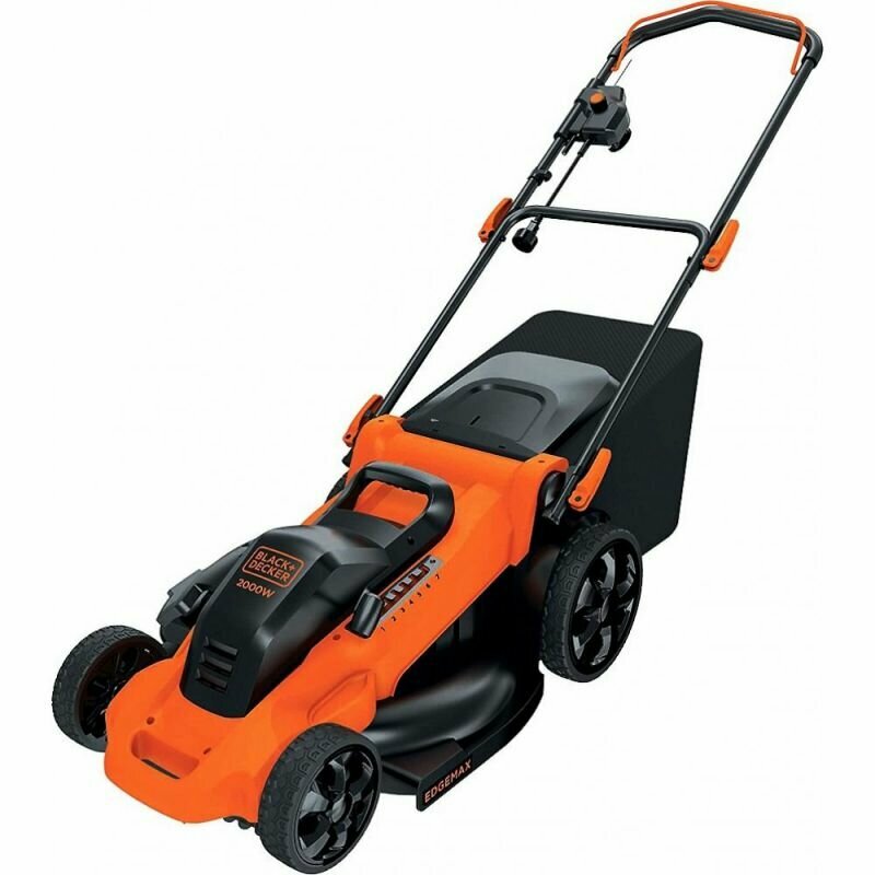 Электрическая газонокосилка BLACK+DECKER LM2000 2000 Вт 48 см