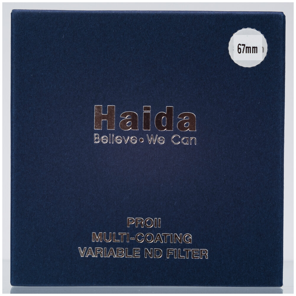 Светофильтр нейтрально-серый Haida Slim PRO II MC ND0.9 (8x) 67mm