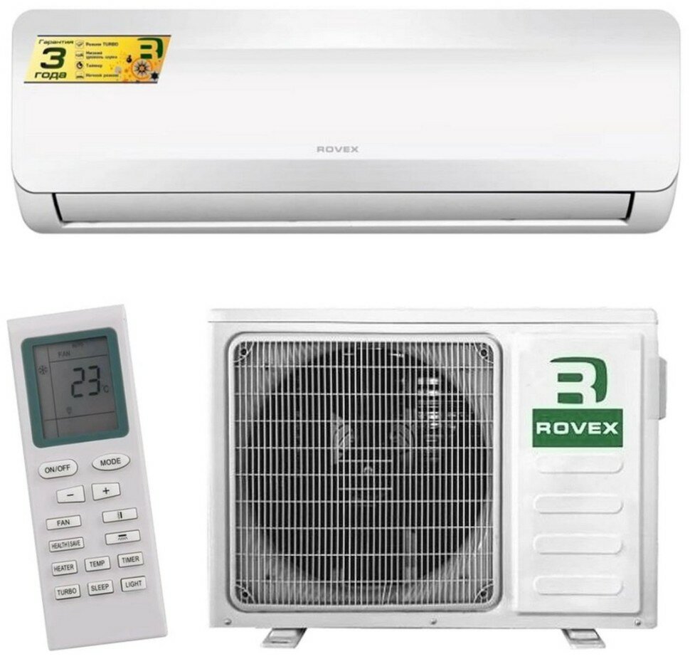 фото Настенный кондиционер Rovex (сплит-система) AST-09HE