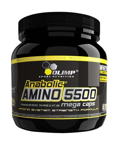 Аминокислоты Olimp Anabolic Amino 5500 400 капсул - фото №1