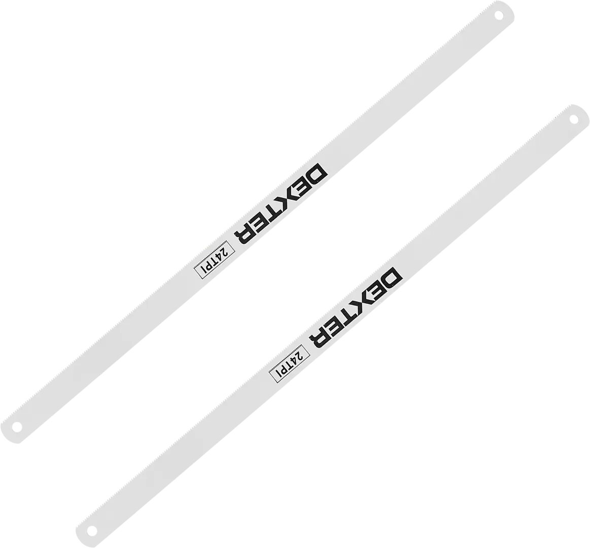фото Полотно по металлу Dexter 300 мм, углеродистая сталь, 2 шт.