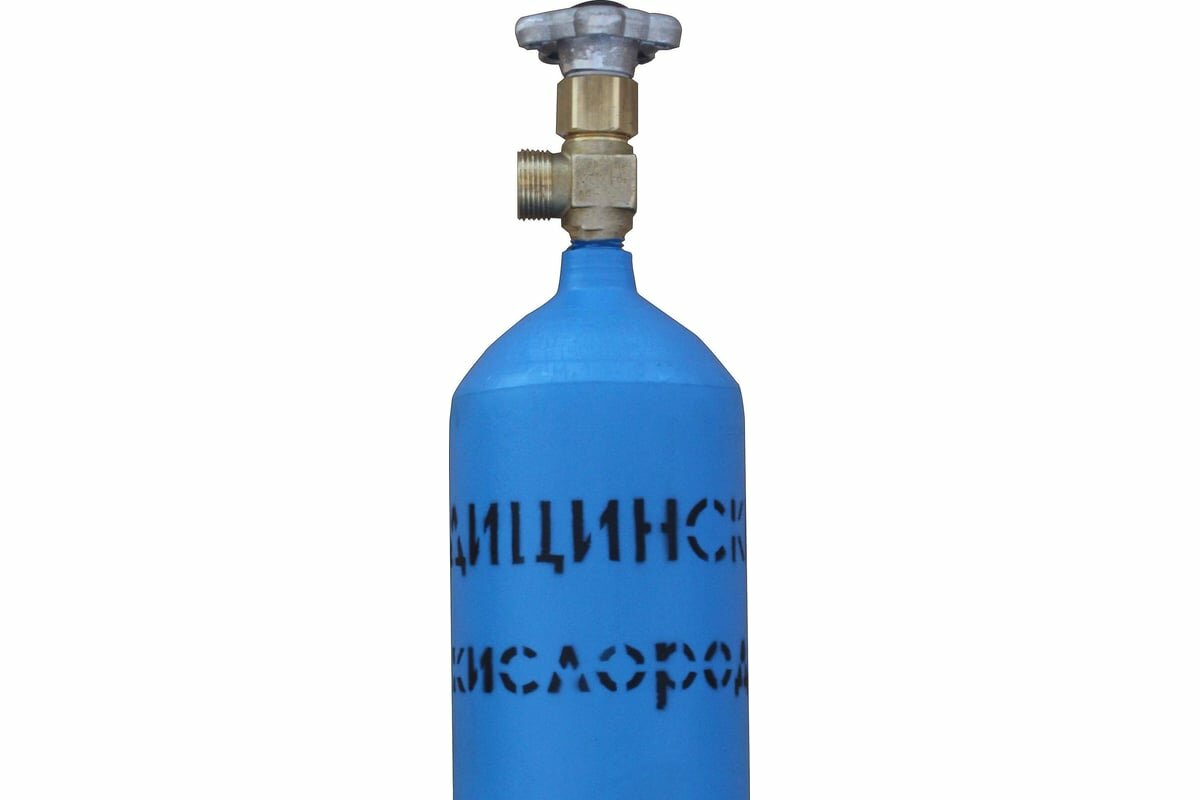 Узгпо Баллон для кислорода медицинского 10-150У (ВД / W27,8) ГОСТ 949 2-10L-150U-2-W27