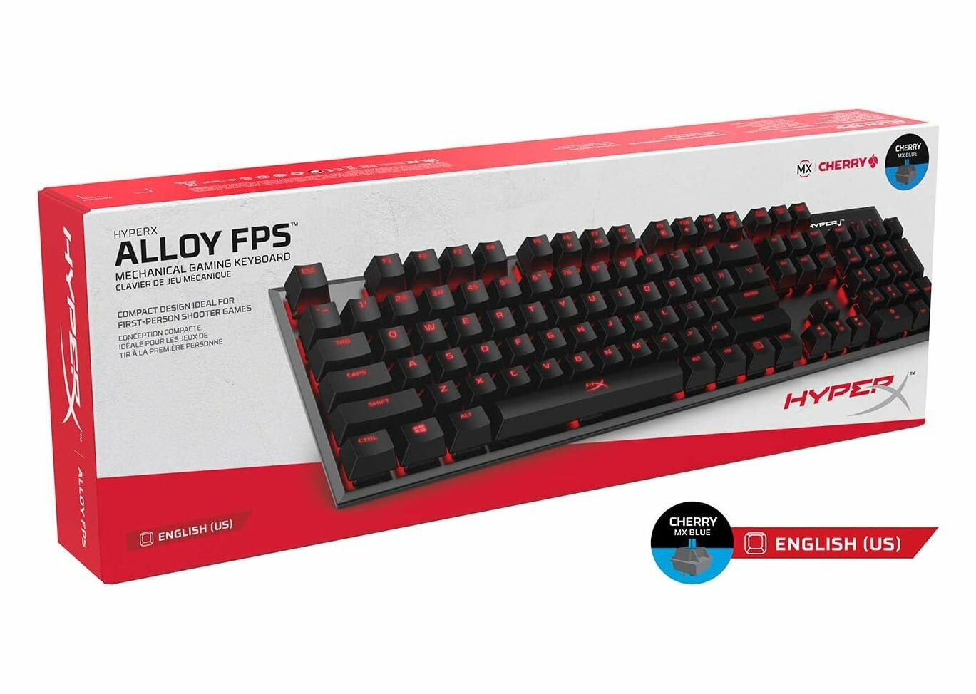 Игровая клавиатура HyperX Alloy FPS (Cherry MX Red) Black USB