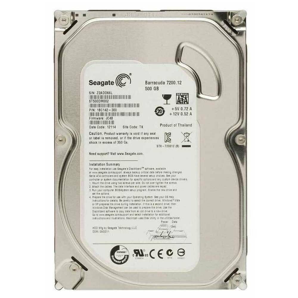 Жесткий диск Seagate 500GB Barracuda 7200.12 SATA III 7200rpm, cache 16MB ST500DM002