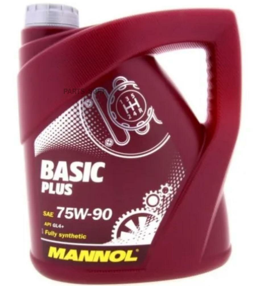 MANNOL BP40465 масло трансмисионное MANNOL 75W90, GL-4 4 Л